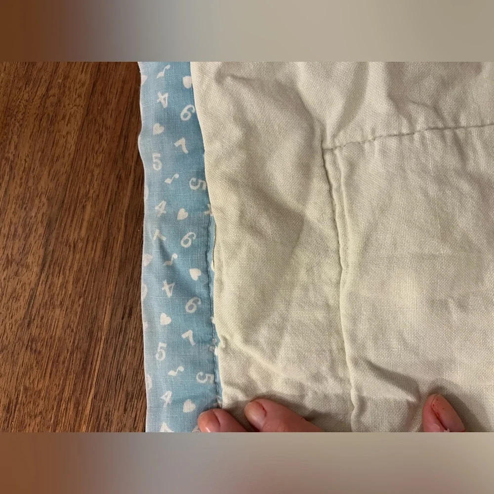 vintage baby quilt